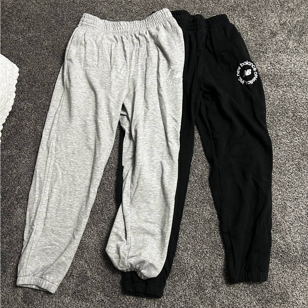 New Balance Gray and Black Sweatshirt